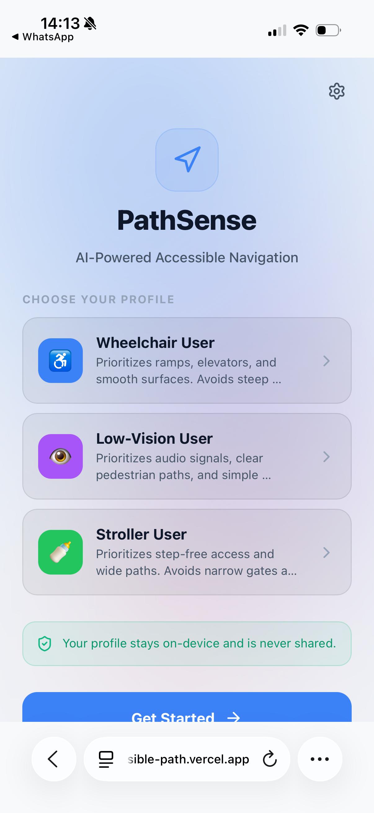 PathSense